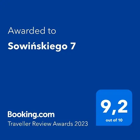 Апартаменты Sowinskiego 7 Гданьск